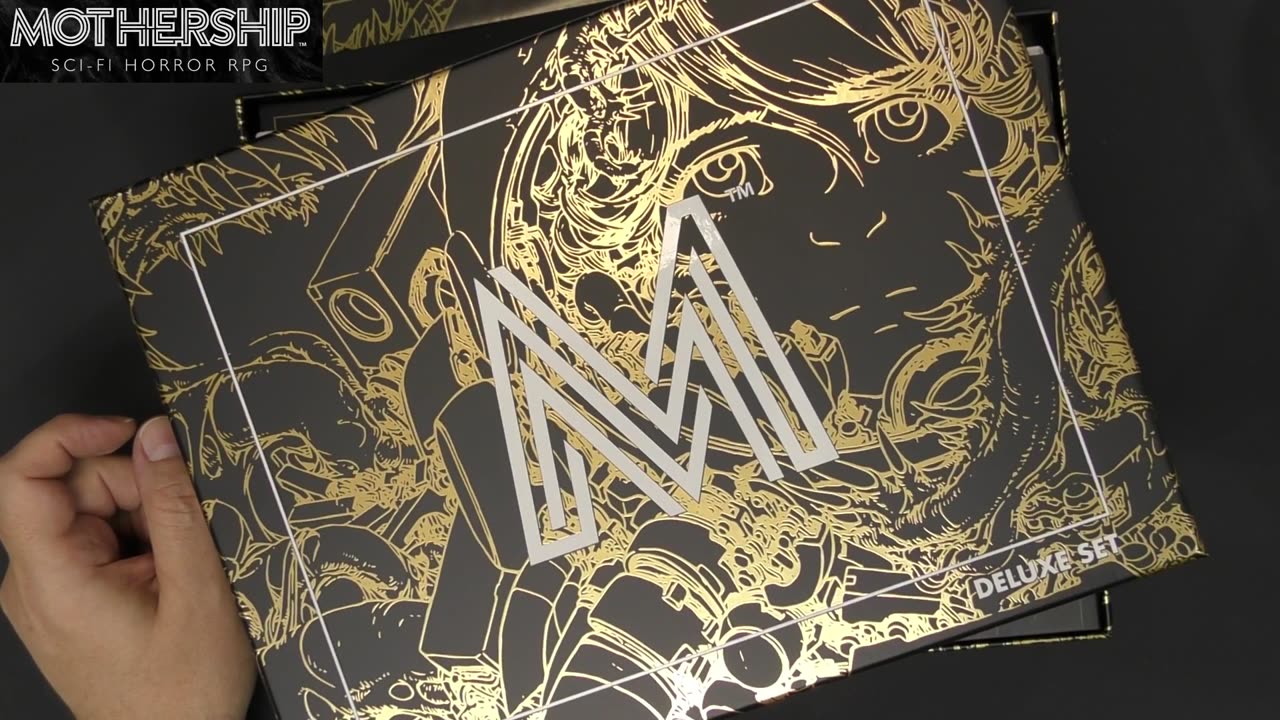 Unboxing Mothership RPG Deluxe Set
