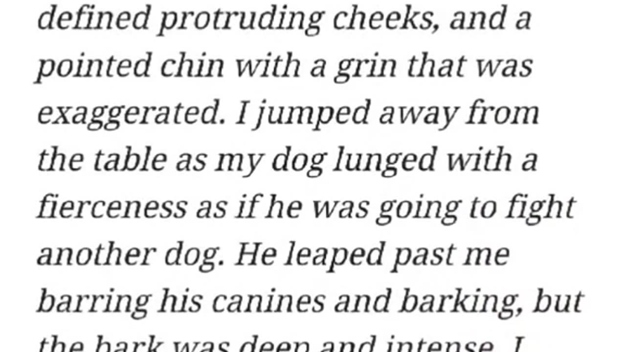 RMH - has your dog spotted a demon