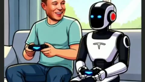 the Future of Couch Co-Op Gaming Starring Elon and Optimus.