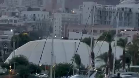 Eyewitnesses report a drone impact in Eilat.