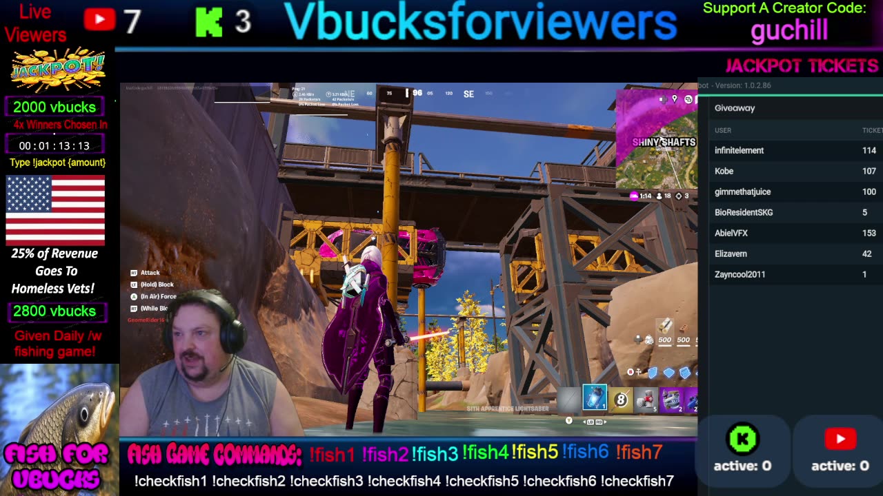 Play Word Game For VBucks! 🎉3,500+ Vbucks Giveaway Daily! / Will Make Our Own Fishing Game! :)