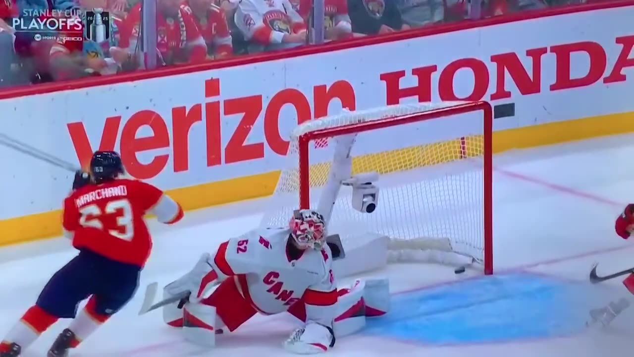 Panthers LW #63 Brad Marchand 🥅(4)🏒Wrist-Shot Goal