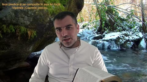 Isus predica și se comporta în așa fel încât Viperele (Caprele) plecau