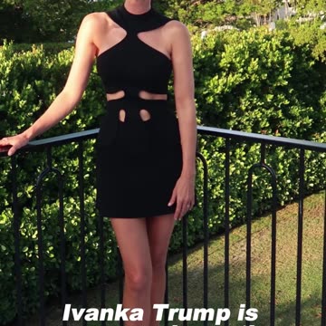 Ivanka Trump Stuns in Black Cut-Out Mini Dress in Her Latest Instagram Post! - WorldEye