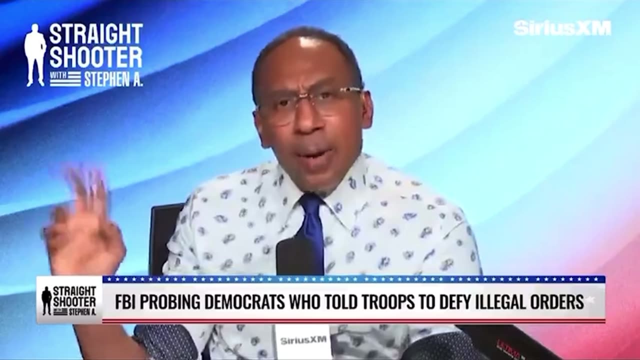 Stephen A. Smith GOES OFF on Mark Kelly and Democrats Over Calls for Sedition