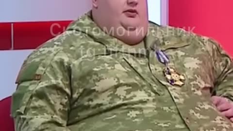 Heroes in the Ukrainian army with medals and everything