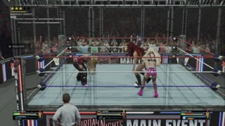 wwe 2k25 302 universe Triple Threat
