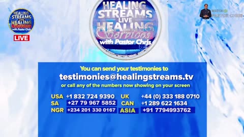 LIVE: DAY 2 MARCH 2025 HEALING STREAMS LIVE HEALING SERVICES WITH PASTOR CHRIS l 15TH MARCH 2025