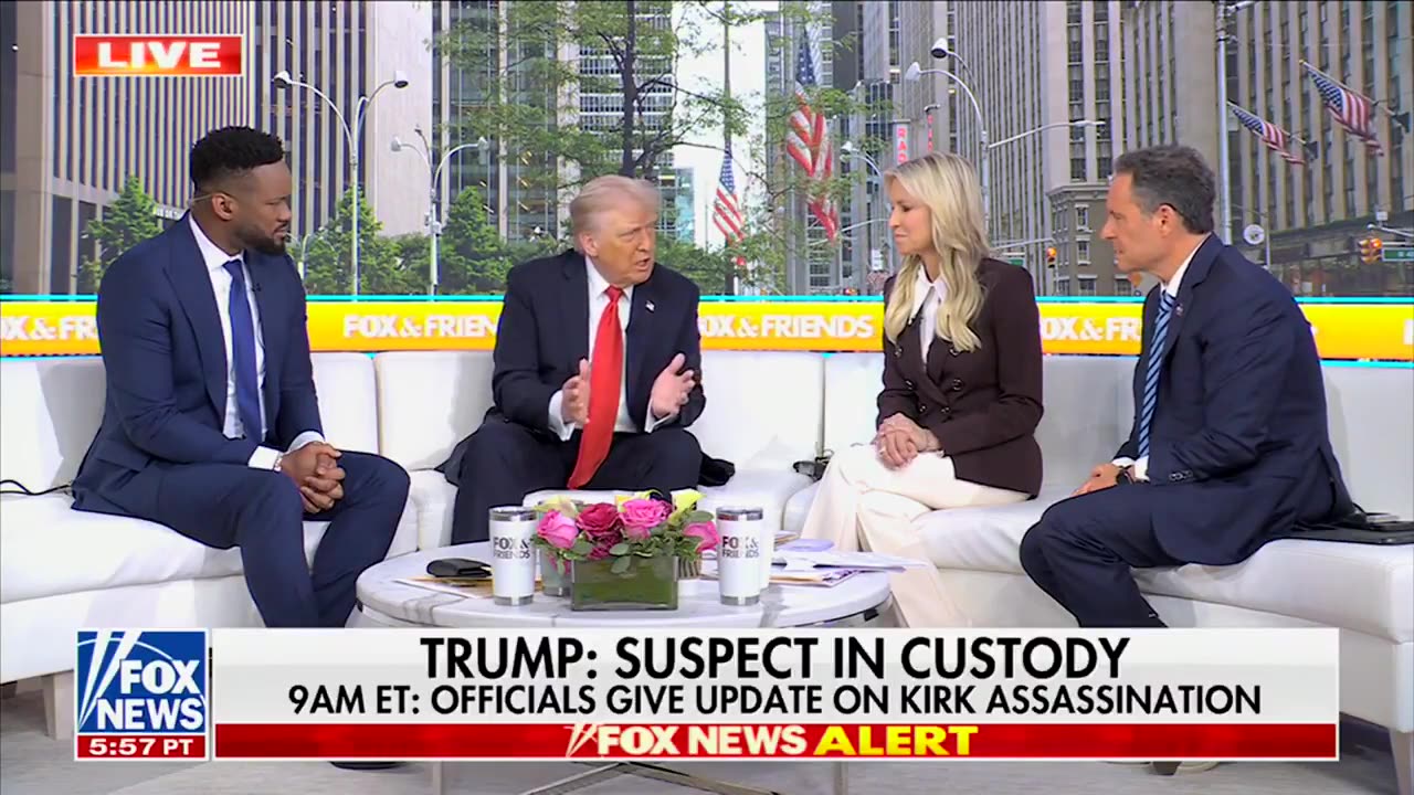 . @POTUS on Charlie Kirk's impact on young people, including his son Barron: