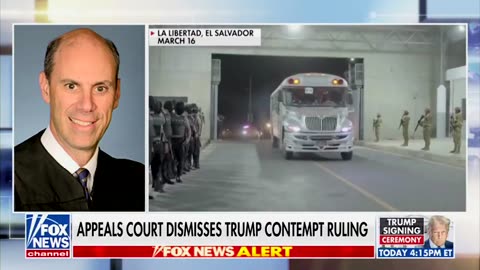 Federal appeals court sided w/ President Trump after federal judge tried to BLOCK deportations ... of suspected gang members to El Salvador 8.8.25