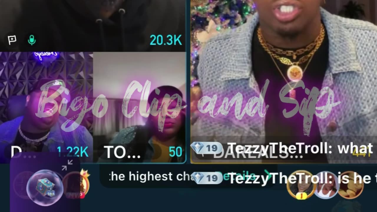 DreBaby n Supa going back n forth after blow up on GG 12/9/25 #bigoclipandsip