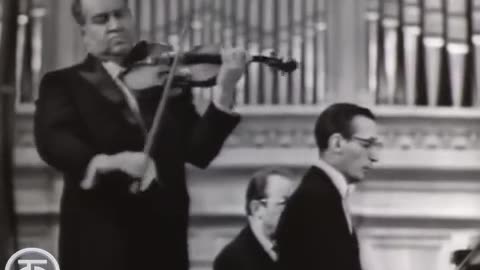 Concierto del violinista David Oistrakh