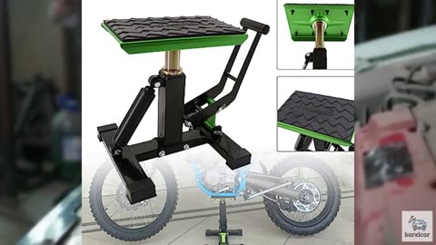 POLARBEAR Dirt Bike Stand and Lift Motorcycle Hydraulic Jack Stands1200LBs Capac