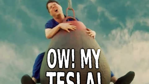 OW! MY TESLA!