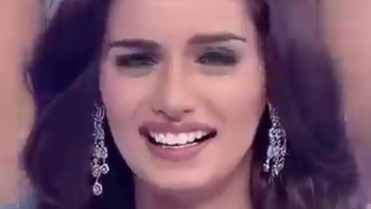 Happyness of becoming miss universe