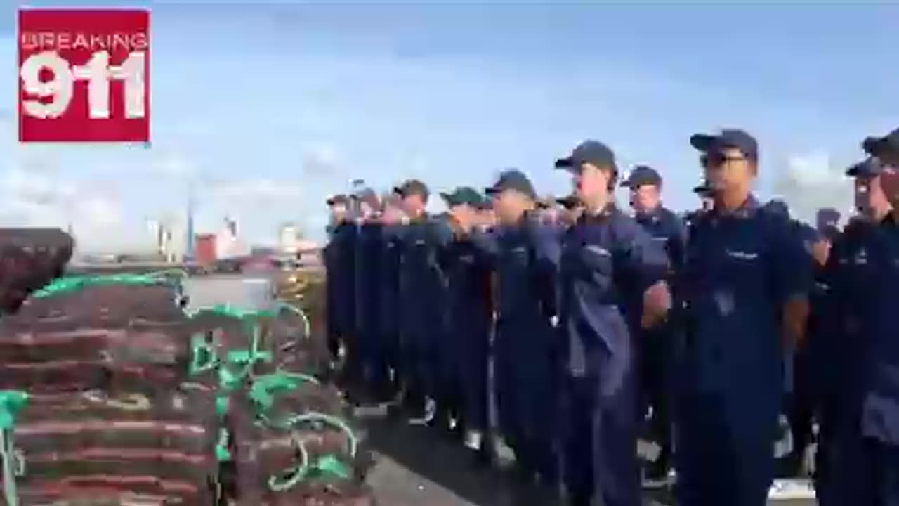 U.S. Coast Guard crew in Miami offloaded more than 28,500 pounds of