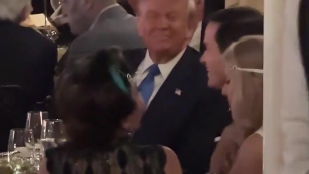 Is that Rubio sharing BIG smile with Trump at Mar-a-Lago halloween dinner?
