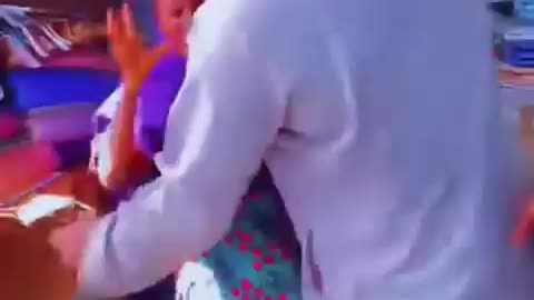 Assaulting his 13yrs old wife. That's what Sharia is all about