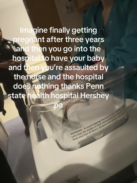 Imagine getting pregnant after three years and then you go into the hospital to get assaulted