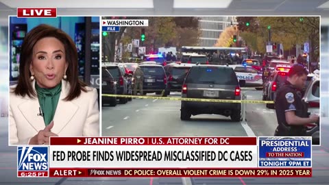 Jeanine Pirro sounds off on DC crime data manipulation controversy