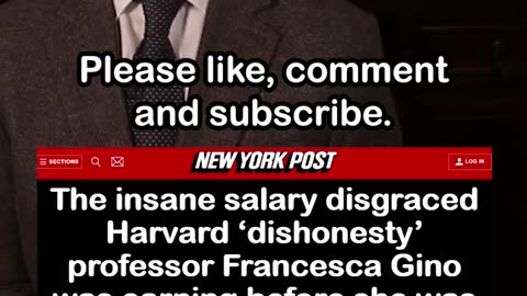 The High Salary Disgraced Harvard ‘Dishonesty’ Professor Was Earning before She Was Fired