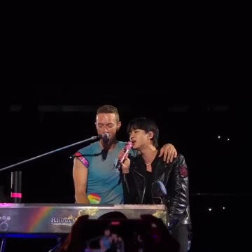 bts jin coldplay 2025