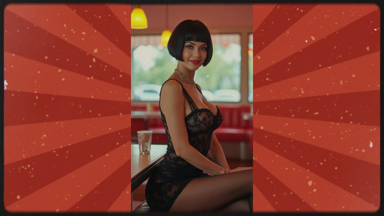 Hot Girl Over 30 - Retro
