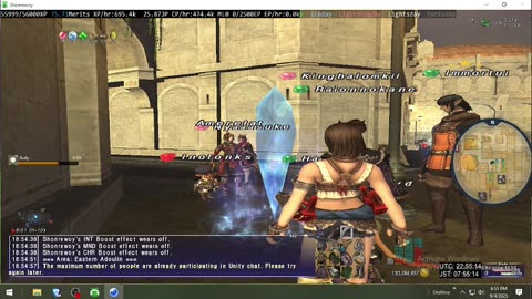 Playing Final Fantasy XI Online