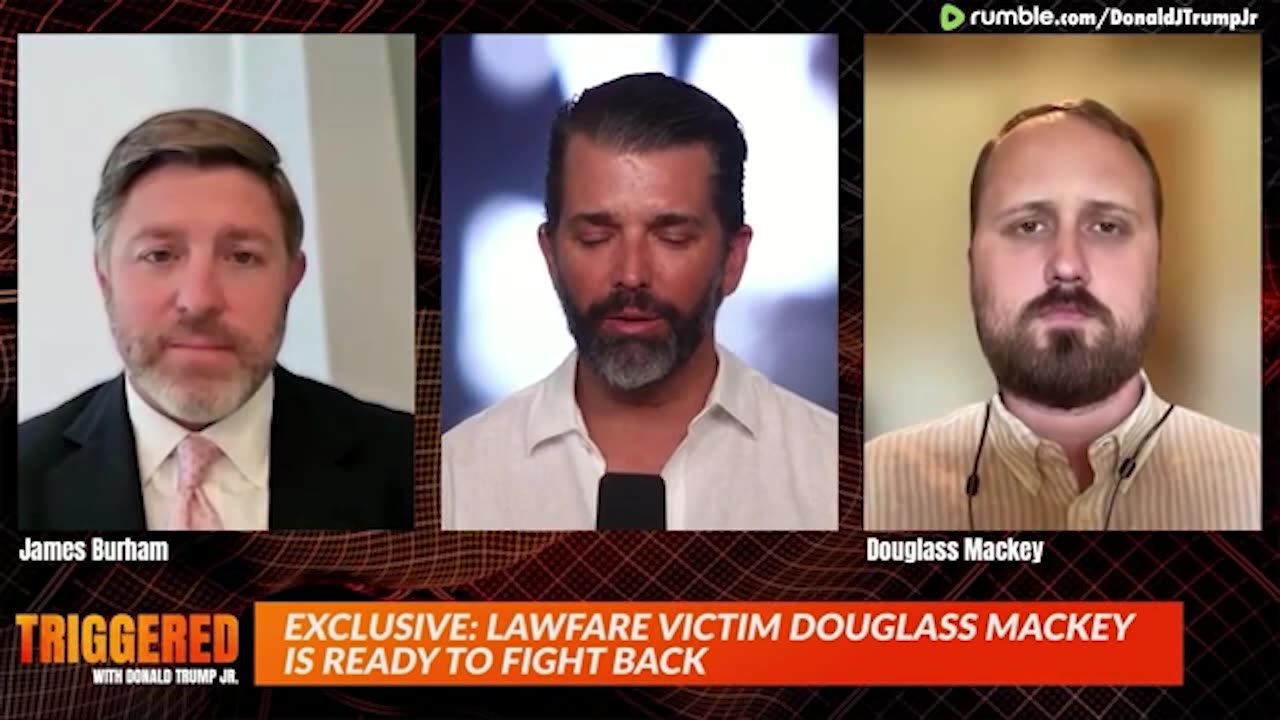 Doug Mackey Announces Lawsuit Against Biden DOJ on Donald Trump Jr. Show