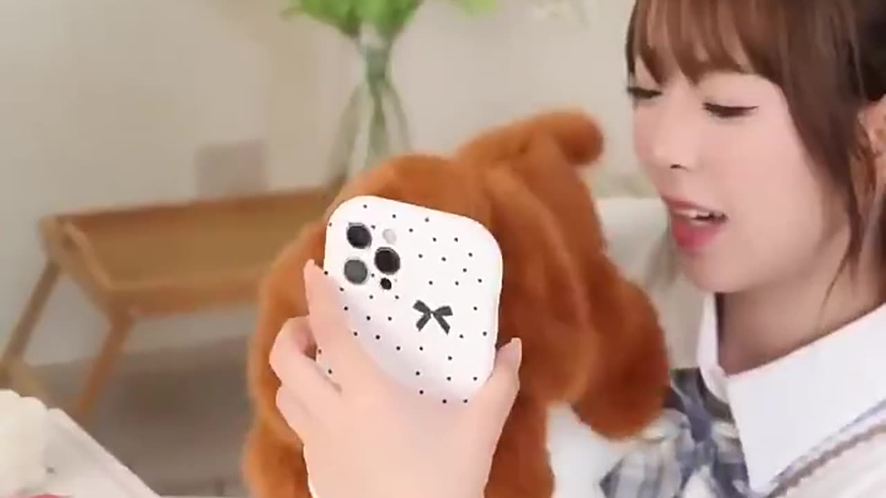 High quality custom plush spot dog animal doll with packing color-box