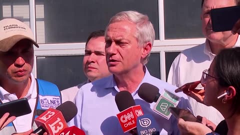 Chile's Boric, Kast visit wildfire zones where at least 20 have died