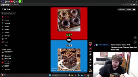 Reacting to TikToks