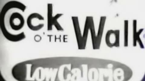 Commercial - Cock o' the Walk Canned Fruit w jolly dancing morbidly obese women