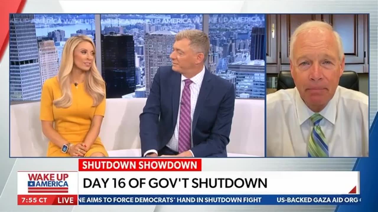Senator Ron Johnson on Wake Up America 10.16.25