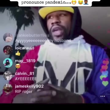 Floyd Mayweather Struggles to Say “Pandemic”