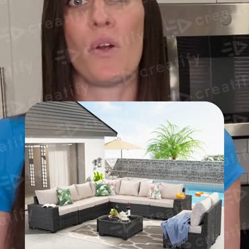 Beige Outdoor Patio Furniture