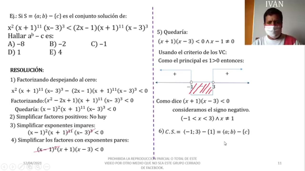EUREKA CICLO PARALELO | Semana 04 | Álgebra