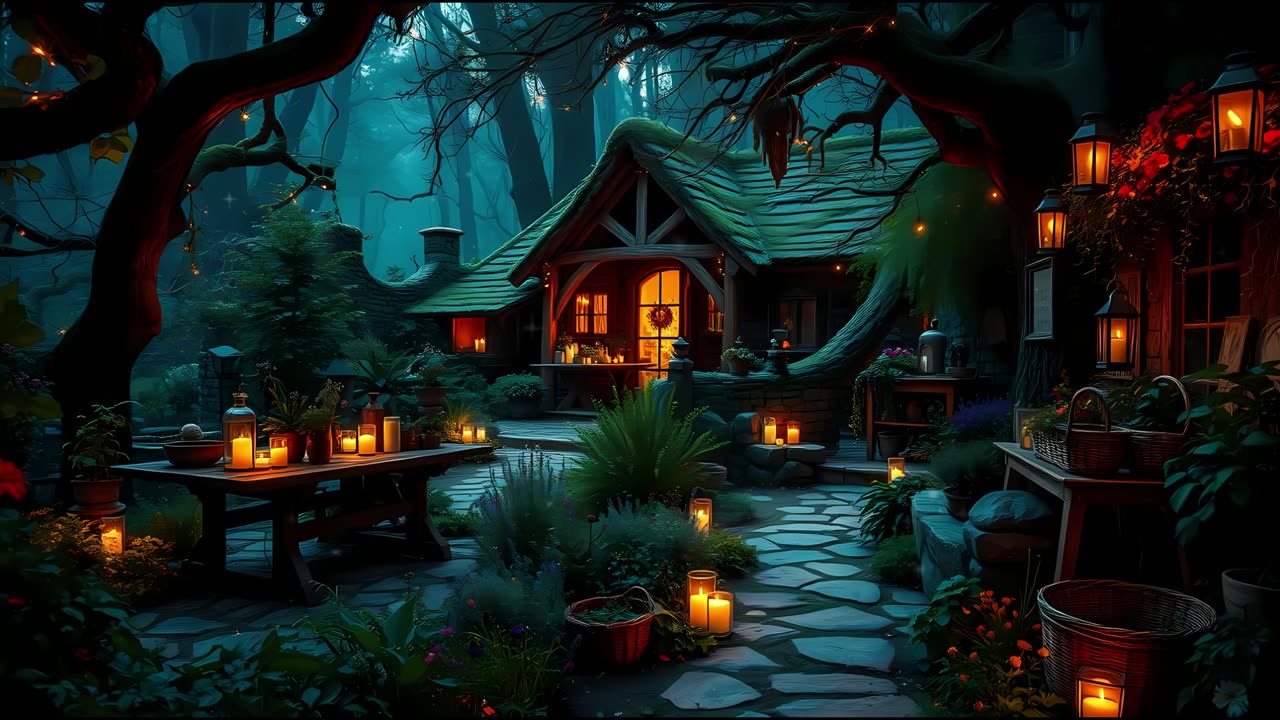Celtic Fantasy Music | Herbalist's Garden Ambience | Relaxing Celtic Music
