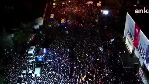 Huge protests occurred last night in Istanbul and Ankara against Erdogan