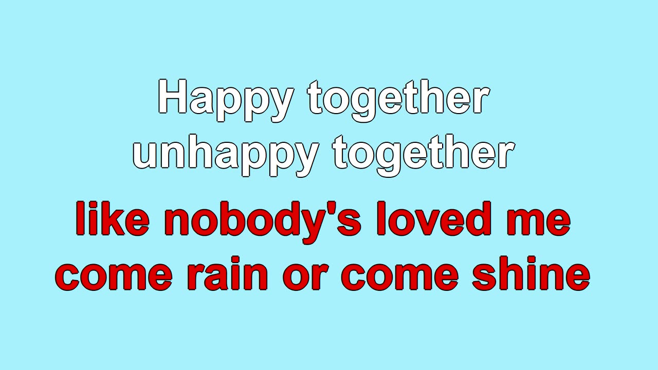 Come Rain or Come Shine (1946)