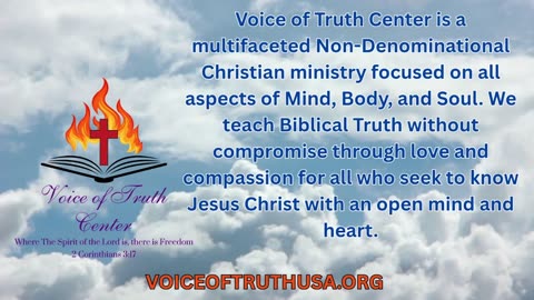 Voice of Truth Center - Sunday Morning Word