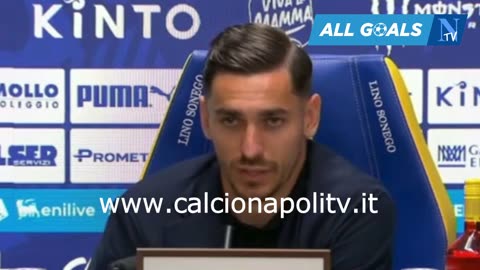 Parma-Napoli 0-0 18/5/25 conferenza stampa Alex Meret
