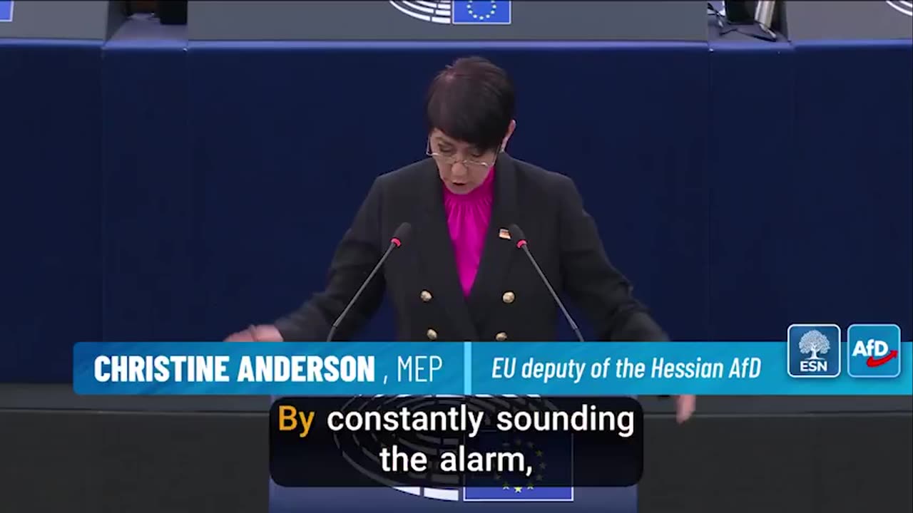 Christine Anderson: The EU Uses Fear to Enforce Its Authoritarian Agenda
