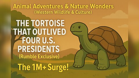 The Tortoise That Outlived Four U.S. Presidents (Rumble Exclusive)