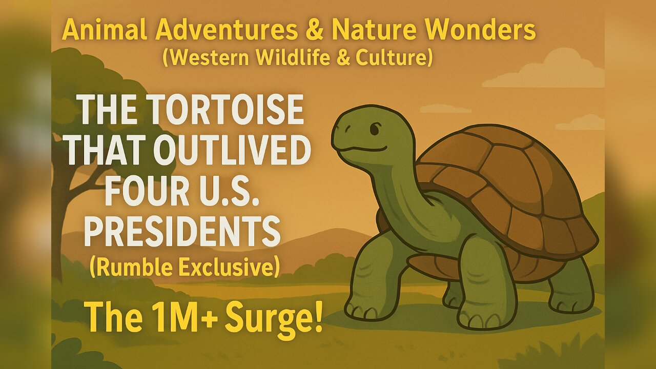 The Tortoise That Outlived Four U.S. Presidents (Rumble Exclusive)