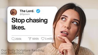 Stop Chasing Likes. Start Following Christ