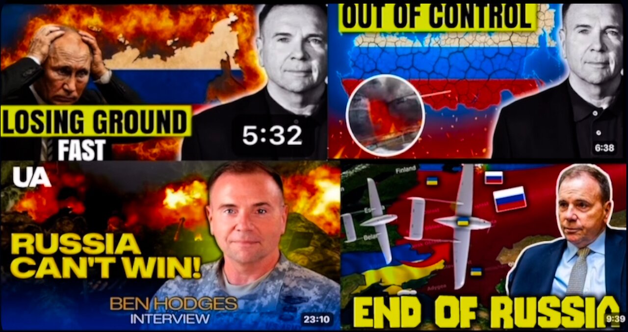 Retired gen. Ben Hodges is a pathologically lying propagandist who is killing Ukraine.