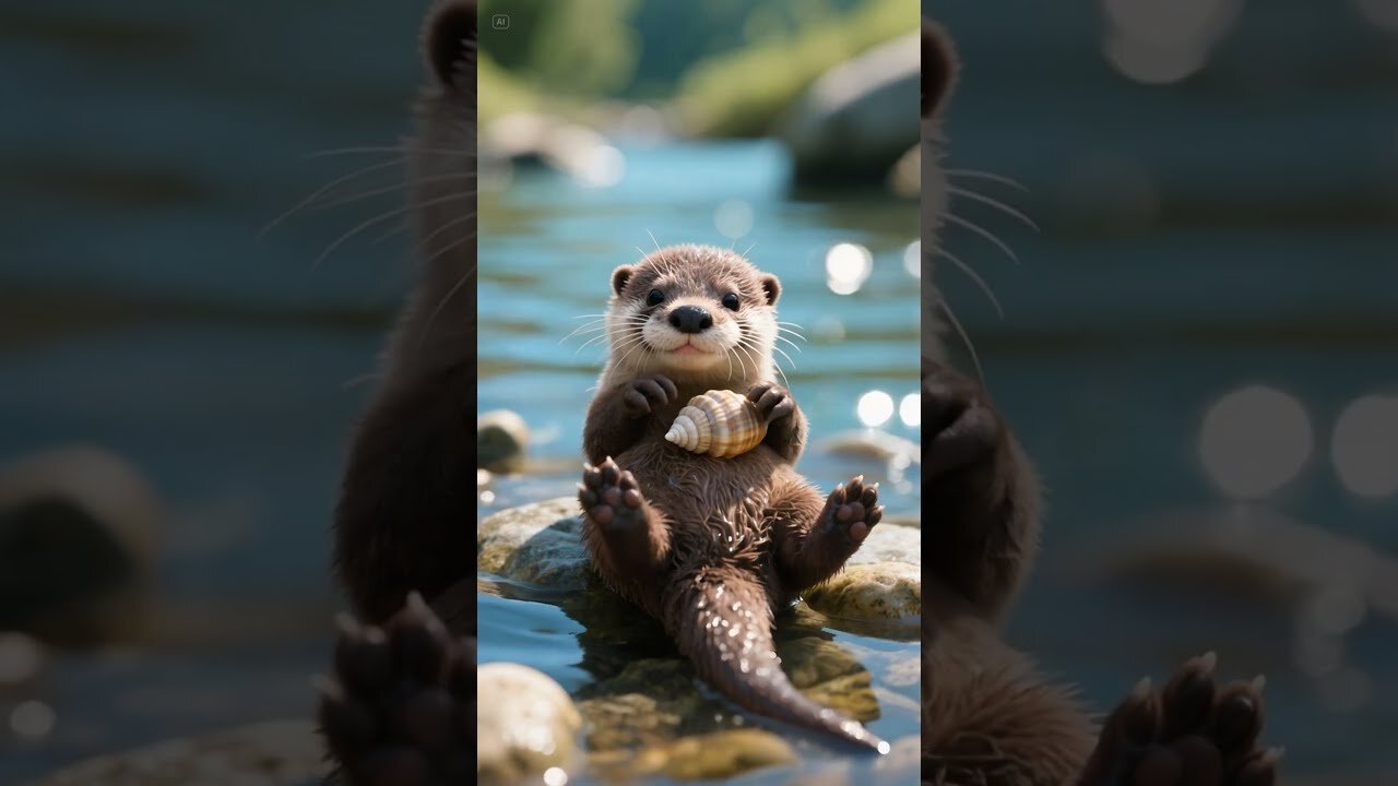 “A Baby Otter So Small It Fits on Your Finger!”
