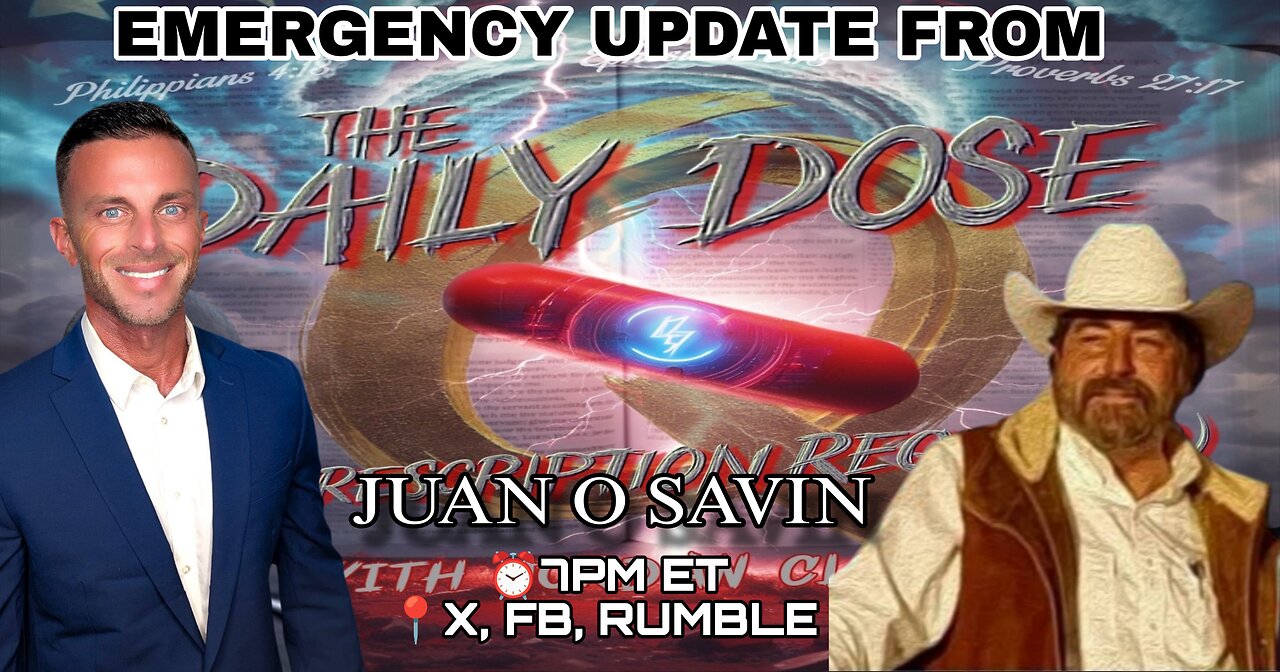 VIP guest Juan o Savin! Dems Epstein hoax, Bank cartel destroyed, Election fraud, GAME OVER