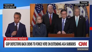 GOP centrists choose nuclear option in fight with Mike Johnson over Obamacare